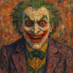 Le Joker de Batman style James Ensor