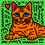 L'univers coloré et accessible de Keith Haring pour vos créations IA