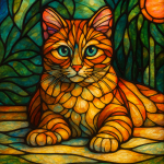 Créez des images inspirées des vitraux de Louis Comfort Tiffany
