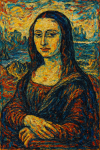 La Joconde peinte façon Ensor