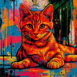 Exemple du style Street Art par l'IA