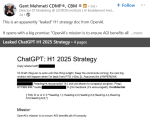 Document interne d'OpenIA viral sur les réseaux
